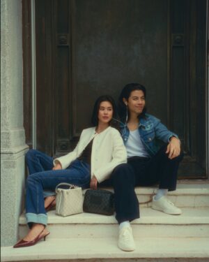 Naomi Yeo Instagram - Our top 3 love languages, immortalised in these moments 🤍 can you guess what they are?

Planning this with @gucci started out as a creative expression for Valentine’s Day … but slowly slipped into a beautiful reminder for ourselves — of how hard we’ve loved and fought for each other, and the story of two kids of complete opposite human natures and love languages, holding hands and making it work. 

Here’s to centuries of failed braids, museum runs, learning and leaning… together x

p.s. the braid shot was a remake of our first date 7 years ago 🥰

#GucciTogether #GGEmblem