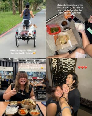 Naomi Yeo Instagram - Round Up of January 💘 

I had this whole thing planned, where I’d do a reel and share my reflections this month but as fate would have it I’m down with food poisoning 😮‍💨 

Piecing this together brought a smile to my face. ☺️ I thought January would be a slow month and I was worried that things wouldn’t pick up. But what do you know? Put one foot in front of the other and the days go by so quick. This month has been filled with joy and new experiences, and I’m eager to see what February brings 🥰