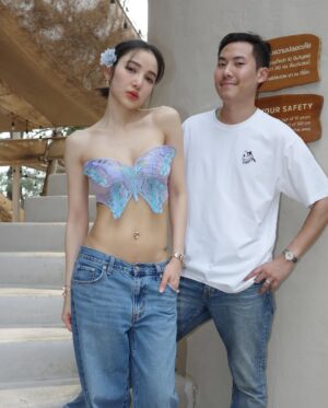 Napapa Tantrakul Instagram - ผีเสื้อตัวน้อย ❤️
#สามีชอบชุดนี้มากกกกกกก