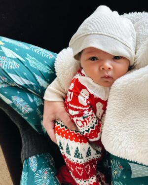 Nathalia Ramos Instagram - Aurelia! Forever our favorite Christmas present 🎁🎄