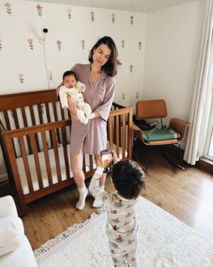 Nathalia Ramos Instagram - Tried to get the whole squad together for a shot in our @cadenlane pjs, but Theo had other plans. Swipe for bts of a life dictated by a 2 year old....  

BUT - I just love these pajamas. Their premium bamboo fabric is so soft, top quality, and the perfect weight for all seasons. They have the cutest prints for kids and sizes ranging from newborn to adult, so there’s something for the whole family. 

Use my code NAT20 for 20% off at cadenlane.com 

#cadenlane #kidspjs #bamboopajamas #pajamas #kidssleepwear #newbornclothes #familyphotography #ad