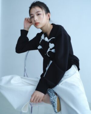 Natsuki Deguchi Instagram - @apuweiser_official 
2025 SPRING & SUMMER COLLECTION🫧

#apuweiserriche
#アプワイザーリッシェ
#arpegestory