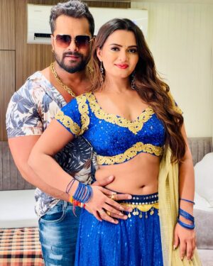 Neelam Giri Instagram - Hit machine ❤️‍🔥⭐️🥀 
@khesari_yadav Sir