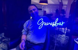Neroli Meadows Instagram - I got Sunny a present... The Gavasbar is open!

My contribution to cricket - coining the “Gavasbar” in
2020. Gosh I love this man.

The bubbles were hard but they were also some of the best times of my professional life - the Gavasbar was the only place to be! #Gavasbar #getitintheWisden