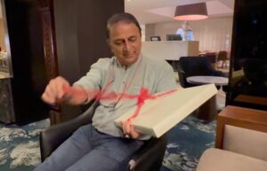 Neroli Meadows Instagram - I got Sunny a present... The Gavasbar is open!

My contribution to cricket - coining the “Gavasbar” in
2020. Gosh I love this man.

The bubbles were hard but they were also some of the best times of my professional life - the Gavasbar was the only place to be! #Gavasbar #getitintheWisden