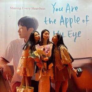 Nessie Judge Instagram - GUYS, film teman-teman baru aku; Dahyun & Jinyoung ‘You Are the Apple of My Eye’ sudah tayang di Bioskop! (Eaaa 🙃😝 ahahahaaaaa) FILMNYA BAGUS, SUPPORT MEREKA YAA!! They’re the sweetest I swear! 🖤 
((   so proud of my KD!))