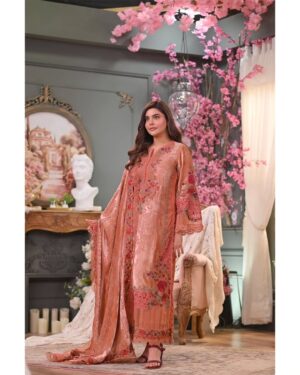 Nida Yasir Instagram - 𝑵𝒊𝒅𝒂 𝒀𝒂𝒔𝒊𝒓 𝒙 𝑴𝒂𝒓𝒊𝒂.𝑩. 𝑼𝒏𝒔𝒕𝒊𝒕𝒄𝒉𝒆𝒅 𝑾𝒊𝒏𝒕𝒆𝒓 𝑳𝒖𝒙𝒆

With her stunning grace, @itsnidayasir.official brings Unstitched Winter Luxe by Maria.B. to life. An enchanting tribute to winter fashion. 

Product Code: DL-1206

Available now.

#nidayasir #mariab #mariabofficial #mariabgoesglobal #mariablinen #winterluxe #unstitchedlinen