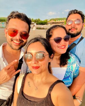 Nimmy Arun Gopan Instagram - Spent my birthday just the way I love—slow and serene. Lunch at a beautiful cafe, a peaceful beach view, and the perfect sunset. There’s something magical about the ocean, always grounding me. There’s just something so calming about watching the sunset on the beach—it’s where I feel most like myself. 

So grateful for the love, the laughter, and the warm wishes. 

Here’s to many more days like this, surrounded by good food, good friends, and endless sunsets. ☀️
