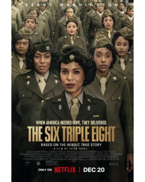 Pepi Sonuga Instagram - Only 2 days away! ✨ The Six Triple Eight hits select theaters this Friday, December 6th, and streams on Netflix December 20th. Honored to share this story of courage and sisterhood. 🎖️💌 #TheSixTripleEight #Netflix
