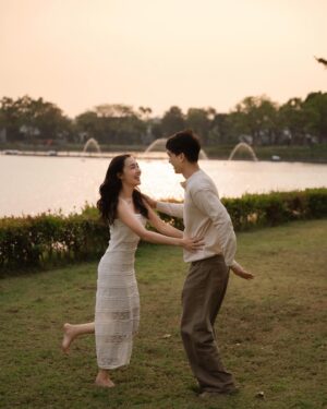 Pichukkana Wongsarattanasin Instagram - Since I met you, every day is Valentine‘s Day.❤️🌹 @p_namtarn  ฮักเน้อ😘
