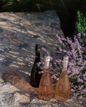 Poppy Delevingne Instagram - Once upon a time in a beautiful Ibiza villa, we spent a barefoot afternoon with the divine Delevingne sisters. We toasted the on-island launch of their wildly delicious @della_vite Prosecco, chatted all things Ibiza and someone might have ended up in the pool with all their clothes on. Swipe to see. 💛

Click the link in our bio to read our exclusive interview with the Della Vite co-founders Poppy and Chloe Delevingne.

📸 @mariasimonphotography
Dreamy dresses by @kalitaofficial