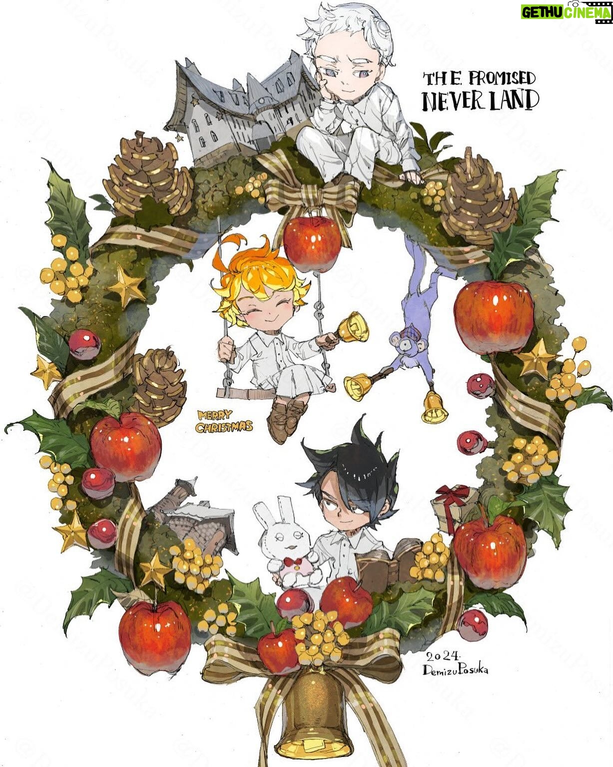 Posuka Demizu - 19.1K Likes - Happy Holidays! ✨
It's a little late, but here's a Christmas illustration from a few days ago (2024)! I hope 2025 will be a happy year for you too.🎄