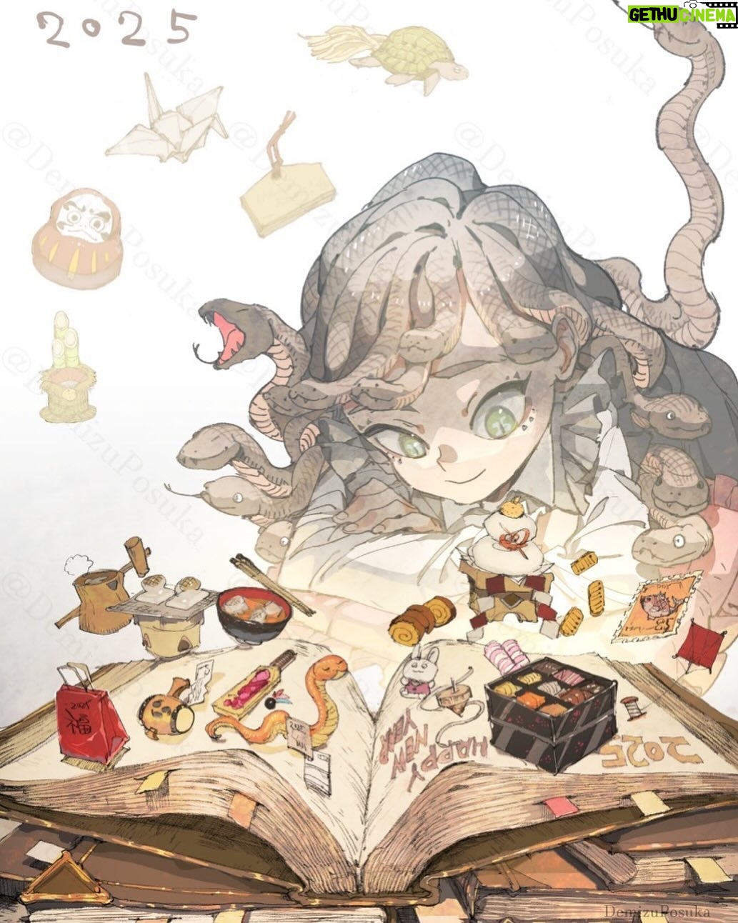 Posuka Demizu - 19.4K Likes - 🎍Happy new year!🎍
