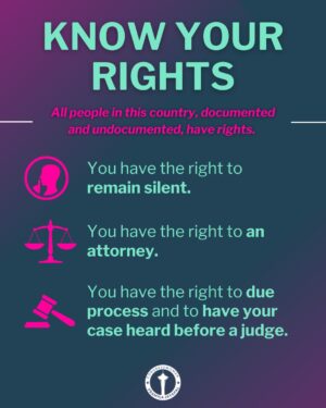 Pramila Jayapal Instagram - Regardless of your immigration status, you have rights.

 As reports of ICE raids increase across the country, make sure you know your rights and share them with neighbors, friends, and loved ones. And as always, my office is here to help.