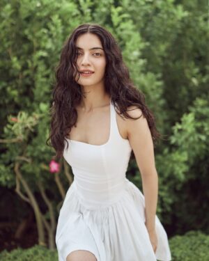 Pratibha Ranta Instagram - Shot by @saurabh_sonkar 
Styled by @nidhijeswani 
Dress @labelfrow 
Earrings @isharya @elevate_promotions 
Ring @adrisyajewels @offbeatmediain