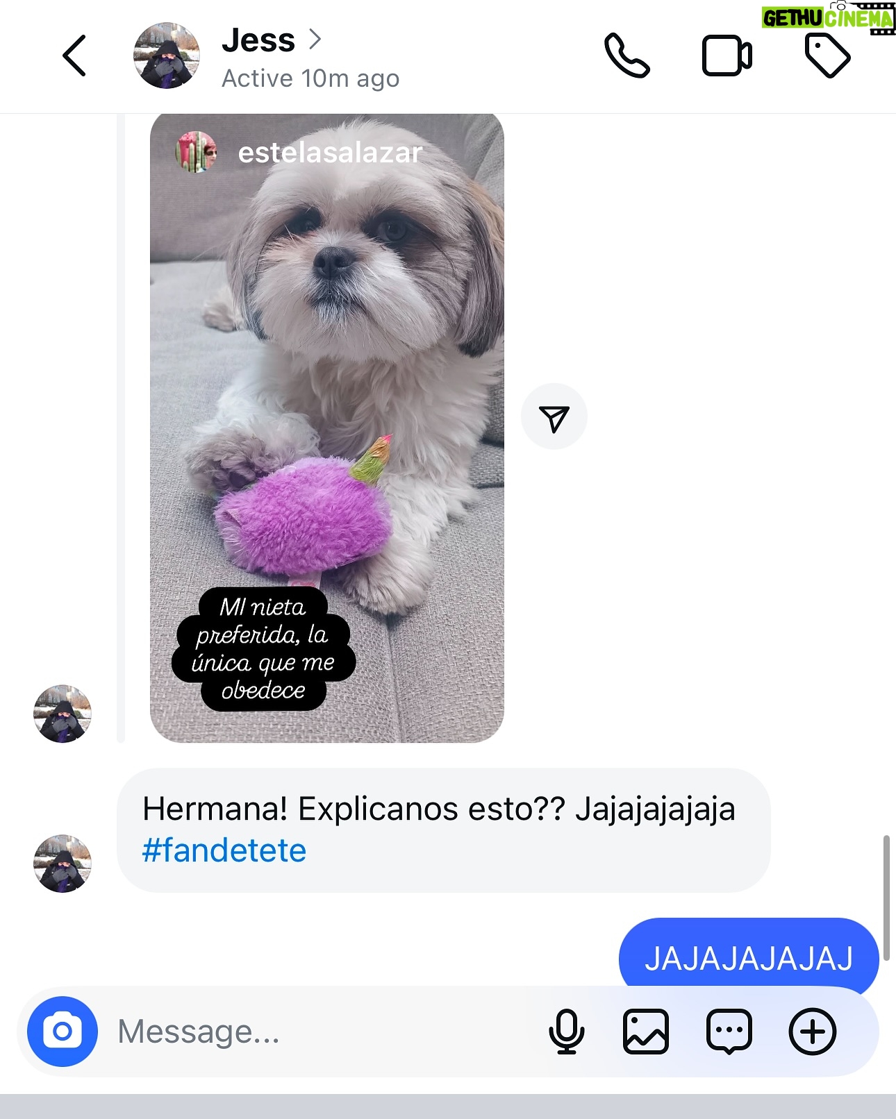 Priscila Faz - 2.3K Likes - Tete Core ✨
1. En socialité, dama de sociedad y de las buenas costumbres
2. Gimnasia cerebral, háganlo hermanas y díganme que fallaron para no sentirme tan mal
3 y 4. Termo Gate, ya me escondió todos sus termos
5. En la basílica pidiéndole perdón a mi madre del cielo y terrenal por el filtro de 🥑🙊.
6. Tete cae en un pecado capital.
7. Tete mueve el ✨chi ✨ del universo un martes por la mañana.
8. Consejos para el arte de envejecer 💖.
9. Tete de rol en Noruega 🇳🇴 y este año quiere Marruecos 🇲🇦, por si le quieren pasar tips de it senior travel blogger 😎.
Te amo mami ❤️. En consejos del buen Bad Bunny, a tirar mas fotos, besos y abrazos las veces que pude ❤️.