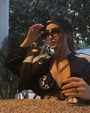 Priyanka Arya Instagram - Easy breezy greezy 

Pulled together an outfit for an evening snack! 🥨