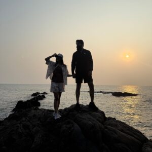 Radhika Pandit Instagram - I was told it was our 15th Valentine’s together... I heard forever! Happy VDay, my forever Valentine ❤️🧿