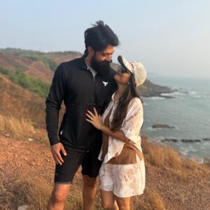 Radhika Pandit Instagram - I was told it was our 15th Valentine’s together... I heard forever! Happy VDay, my forever Valentine ❤️🧿
