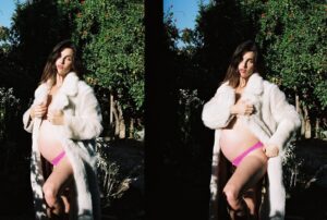 Rainey Qualley Instagram - still pregnant 🩷