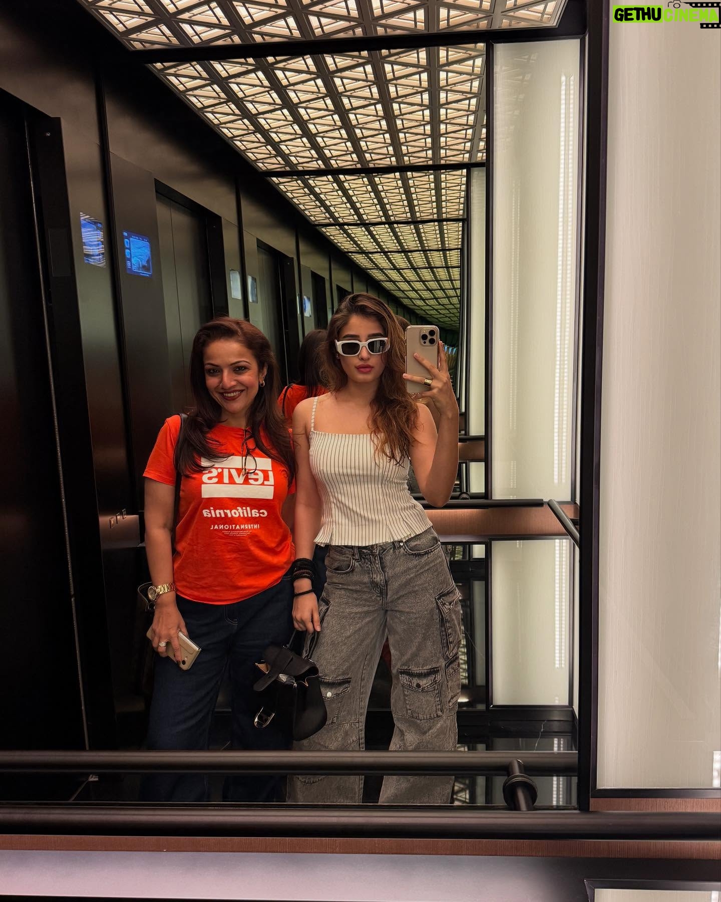 Rasha Thadani - 708.8K Likes - just touristy things😛 sad cause the third musketeer was missing, missed u @tamannaahspeaks