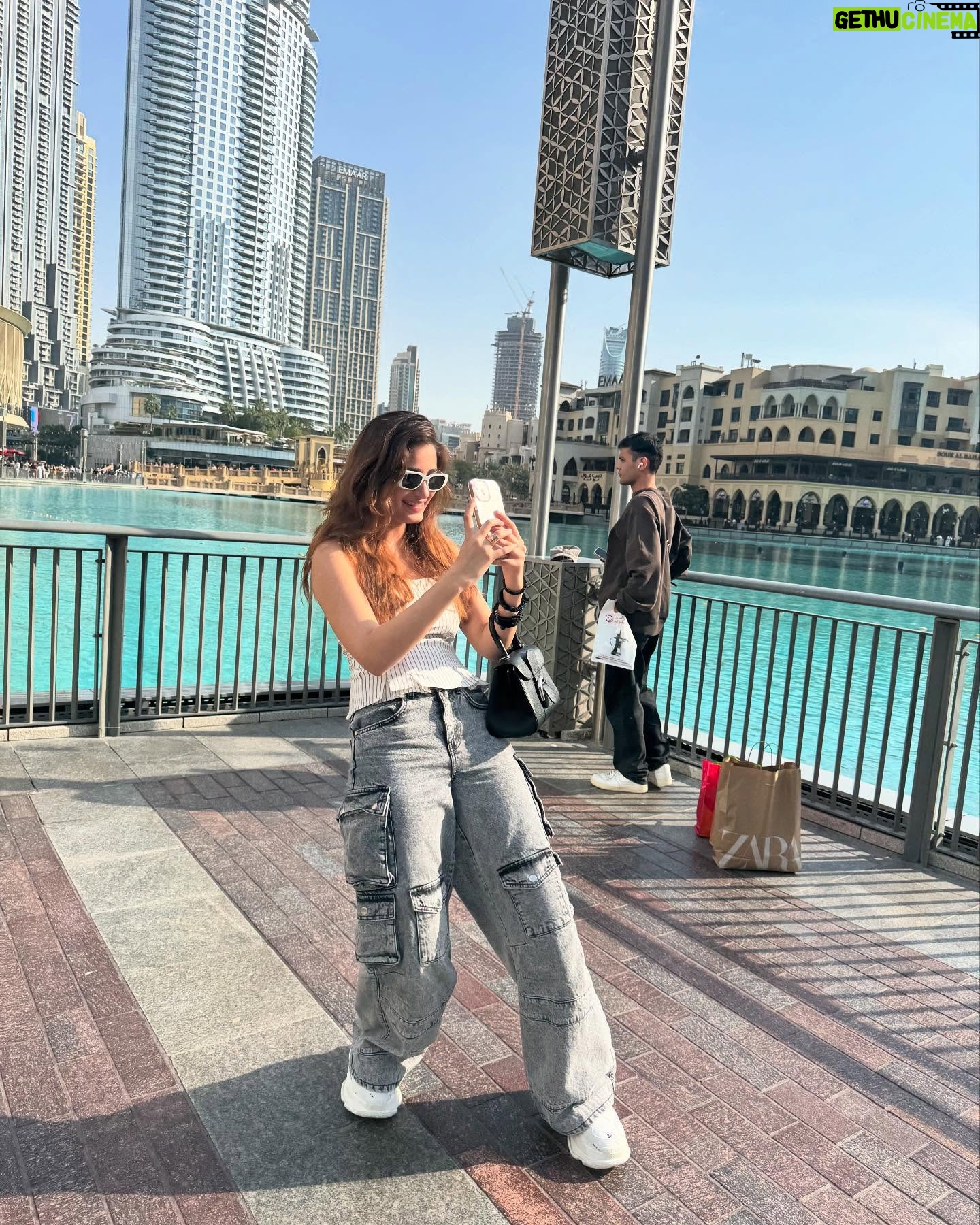 Rasha Thadani - 708.8K Likes - just touristy things😛 sad cause the third musketeer was missing, missed u @tamannaahspeaks