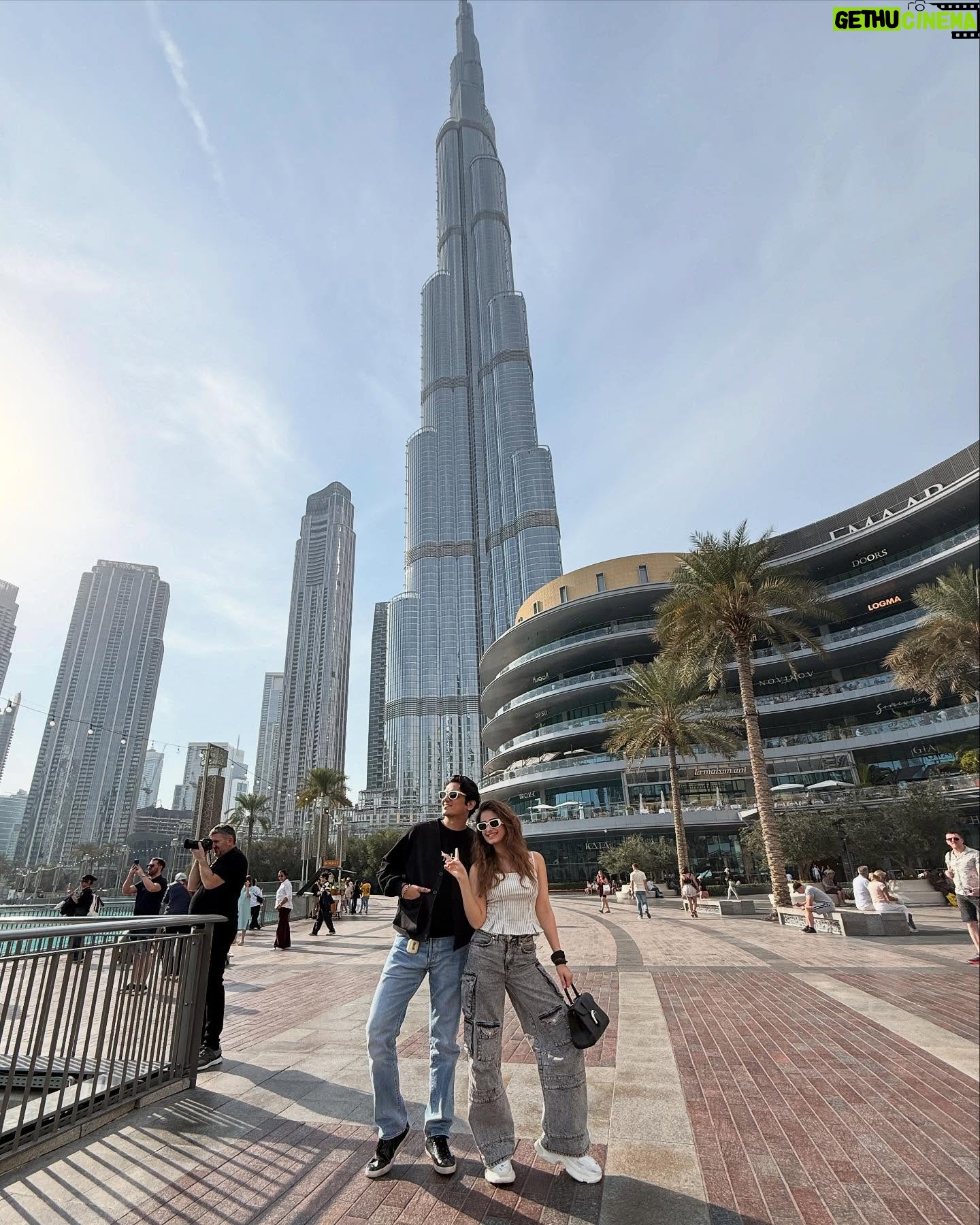 Rasha Thadani - 708.8K Likes - just touristy things😛 sad cause the third musketeer was missing, missed u @tamannaahspeaks