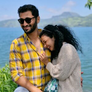 Rashmi Anpat Instagram - So, one more year down, and a lifetime to go. They say love is a journey, and  I'm enjoying every single mile with you sweetheart.❤️❤️❤️. Happy anniversary to the person who makes my heart smile, my soul dance, and my life an incredible adventure!😘😘😘 Loads and loads of love always !!!! ♥️♥️♥️ #happyanniversary @rashmianpat
.
.
.
.
.
.
.
.
.
#anniversary #wife #love #couplegoals #bond #us #ameetkhedekar #rashmianpat
