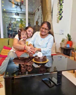 Rashmi Anpat Instagram - "Happy Birthday आई.. 😘❤️ You’re the reason my world is so full of love and light. I’m endlessly grateful for your sacrifices, your warmth, and the way you always put everyone before yourself. Today is all about you, and I hope it’s as beautiful as your heart. On your birthday, I just want to say thank you for giving me everything—your time, your love, and your endless support. I love you more than you’ll ever know."

#myworld #iloveyou #mom #happybirthday #celebration #grateful #blessed