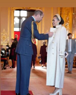 Rebecca Ferguson Instagram - A wonderful day, and such a wonderful honour, I am very grateful to His Majesty the King and Prince William for my award.

It was a truly magical day.

Also a big congratulations to everybody that received their awards.

I have plenty of photos from the day, which I will post in due course.

Thank you to everybody for your lovely messages and well wishes, it means a lot.

Thank you 

Rebecca