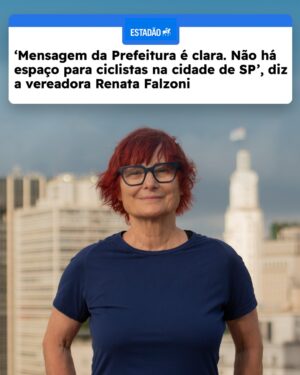 Renata Falzoni Instagram - Estou no @mobilidadeestadao @estadao para uma entrevista onde faço uma crítica contundente à prefeitura de São Paulo. Falo sobre os desafios da mobilidade na cidade e apresento uma das prioridades do meu mandato: a Auditoria Cidadã, uma iniciativa para mapear, junto com vocês, os problemas das ciclovias e cobrar melhorias.

Também destaquei a importância da integração entre os modais e a urgência de mais investimentos em transporte público e mobilidade ativa. Aproveitei para abrir o debate sobre temas como moto-táxis, patinetes e a possível privatização da SPTrans, sempre com um alerta: precisamos evitar a precarização do transporte coletivo e garantir um sistema que funcione para todos.

São Paulo tem que priorizar as pessoas e trabalhar por uma cidade mais segura e sustentável. O link para a entrevista completa está nos meus stories ou direto no https://mobilidade.estadao.com.br/