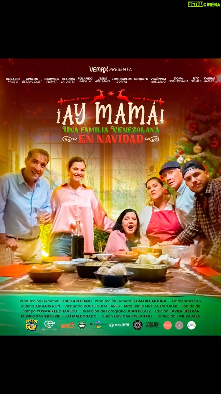 Rosario Prieto - 373 Likes - 🎬 ¡Presentamos el Afiche Oficial de “Ay Mamá”! 🎬✨
¡La espera ha terminado! Nos complace mostrarles el afiche oficial de “Ay Mamá: Una Familia Venezolana en Navidad”, una película que captura la esencia de nuestras tradiciones navideñas y la unión familiar. 🌟
🎄 Sinopsis: La abuela Rosario, el corazón de la familia, reúne a todos en su hogar para celebrar una Navidad llena de amor, risas y recuerdos. Desde las travesuras de Aroldo, Gabriela y su hijo Jesús, hasta las elegantes ocurrencias de Claudia y su esposo Rolando, cada personaje enfrenta sorpresas y desafíos que pondrán a prueba su unión y tradiciones familiares. El vecino Don Luis, disfrazado de Santa Claus, trae música, alegría y un caos festivo, recordándonos que el verdadero significado de la Navidad es la conexión con nuestros seres queridos, no importa dónde estemos.
Conecta con tus Raíces: Para todos los venezolanos dentro y fuera de nuestro querido país, “Ay Mamá” es más que una película; es un viaje emocional a nuestras tradiciones y momentos más preciados. Si estás lejos de casa esta Navidad, deja que esta historia te abrace con la calidez y el amor de nuestra tierra.
👉 No importa dónde estés, la Navidad nos une. Disfruta del trailer oficial de “Ay Mamá” y comparte con nosotros tus recuerdos navideños en los comentarios. ¡Síguenos para más actualizaciones y contenido exclusivo!
🔗 Enlace en la bio para ver el trailer completo. 📅 Estreno próximamente.
#AyMamá #CineVenezolano #AficheOficial #NavidadVenezolana #UniónFamiliar #Tradiciones #Vemax #NavidadLejosDeCasa #HistoriasQueInspiran