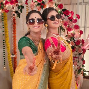 Rujuta Deshmukh Instagram - हळदी photo dump 🫶🏼 

#halad #television #lagnanantarhoilchprem