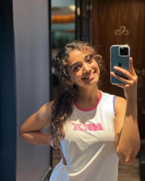 Saanve Megghana Instagram - Back 🏠 

 @pilatesandbeyond.in