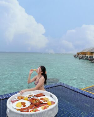 Sananthachat Thanapatpisal Instagram - 🍒🥞🥑🥕🍳 🦈

@adaaranprestigevadoo 
@likemaldives.th