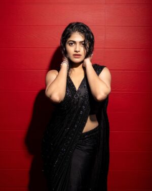 Sangeerthana Vipin Instagram - ❤️😎

Shot by @sandeepthattai 
Outfit @reina.hyd @jigarmaliofficial 
Styled by @bharathgandhiofficial 
Styling team @saisudhanag 
Jewellery @shopriyaaofficial 
Hairstylist @officialpriyamakeup