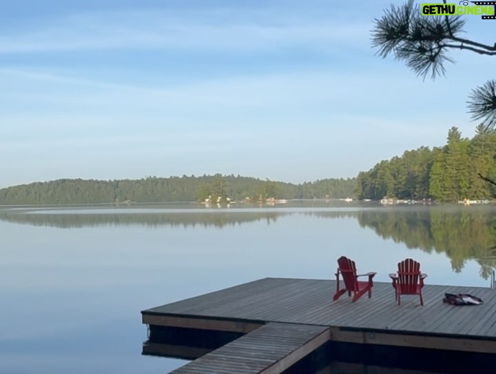 Sarah Close - 3 Likes - kinda missing long hair and waking up to this lake