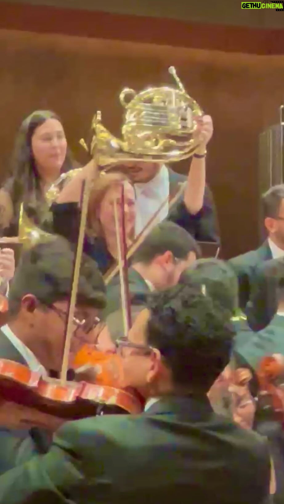 Sarah Willis - 12.9K Likes - Mambo! 🎉💃🏻 What a night in the Berlin Philharmonie! It was a total pleasure and honour to play with the horn section of the @sinfonicasimonbolivardevzla for their concert in Berlin with my dear @gustavodudamel ❤️ On the programme were 2 fantastic Venezuelan compositions by Ricardo Lorenzo & @gonzograu , the unbelievable cuatro soloist @jorgeglem and Tchaikovsky 4 in the 2nd half. And… of course… THE Mambo to finish. 🎉 After having seen the orchestra perform this many times it made me so happy to be in the middle of it here in Berlin - as this video shows…. (Gracias @gonzograu 🎩) Very proud of these wonderful Venezuelan musicians - mi familia venezuelana - and wishing them a fantastic rest of the tour - los quiero mucho! 💃🏻🕺🏻🎶
