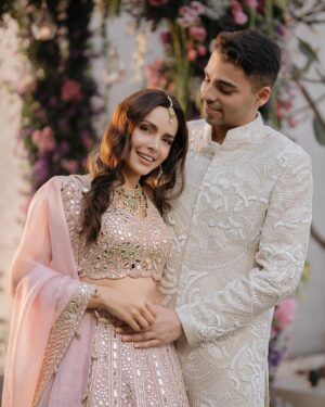 Shazahn Padamsee Instagram - New beginnings 💍♥️ 20.01.2025 

#roka #engagement #2025