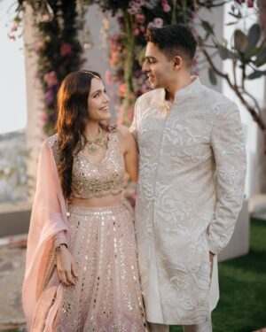 Shazahn Padamsee Instagram - New beginnings 💍♥️ 20.01.2025 

#roka #engagement #2025