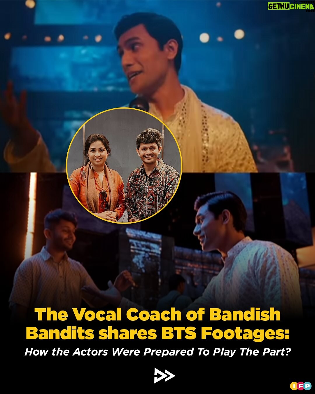 Sheeba Chaddha - 10.8K Likes - What do you think about the importance of a Vocal Coach? Let us know your thoughts about these clips in the comments below!!
The Vocal Coach of Bandish Bandits was Akshat Parikh (@akshatparikh) a very talented classical musician who contributed in preparing the actors for their music-heavy scenes.
Bandish Bandits primarily revolves around musical gharanas and western styles involving diverse arrays of dramatic musical journeys by the characters themselves.
It requires for the actors to prepare a lot to get the emotions of each and every notes right and this is where the Vocal Coach comes in.
‼️ WATCH Anand Tiwari (Director) and Anubhav Bansal (DoP) discussing about the nuances and MAKING of Bandish Bandits Season 2 only on IFP’s Youtube Channel.
Stay Tuned (quite literally).
✍🏼: @biswa.roop
🎨: @_vai__________________________ @aditya.sastry
#IFP @akshatparikh @atulkulkarni_official @anubhavvbansall @sheeba.chadha @rajeshtailang @ritwikbhowmik @shreya__chaudhry @yashaswinidayama @primevideoin #BandishBandits #AmazonPrime #Music #Viral #Trending #Series #Bollywood @anandntiwari