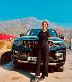 Sheetal Devi Instagram - Thrilled to finally own the Mahindra Scorpio N! 

At 16, I was stunned to learn #AnandMahindra sir wanted to gift me a car of my choice from Mahindra. Unbelievable! - Kuch Bhi, I murmured. Once reality sank in, I opted to collect it after turning 18. 

Post my 18th birthday, I met Mr. Mahindra to express gratitude… Sir, thank you for your kindness and encouragement. Choosing a Mahindra vehicle was thrilling yet overwhelming, but the Mahindra Scorpio N was the one that stole my heart! It felt perfect for the rugged roads of my village. The vehicle is amazing! Thank you again, Sir! 

First drive: we headed to Katra, to offer gratitude and prayers. Forever grateful for this incredible journey! 🏹🧿♥️🇮🇳

@mahindra.scorpio.official 
@mahindra_auto