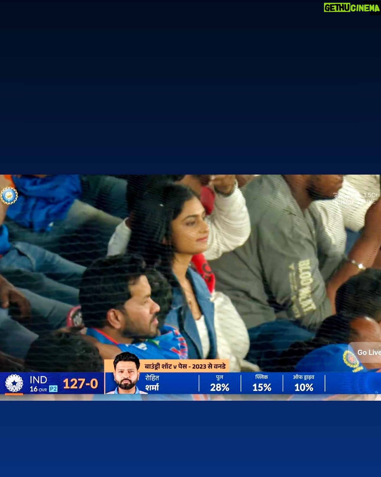 Sheetal Patra - 27.2K Likes - My first live match in the stadium & I’m totally obsessed!😍
This indeed was an unforgettable experience…jumping, cheering, screammmmming — this is how cricket fever hits🔥
And India Won 🙌 🇮🇳 Absolutely loved witnessing the thrill!🤩🤩
