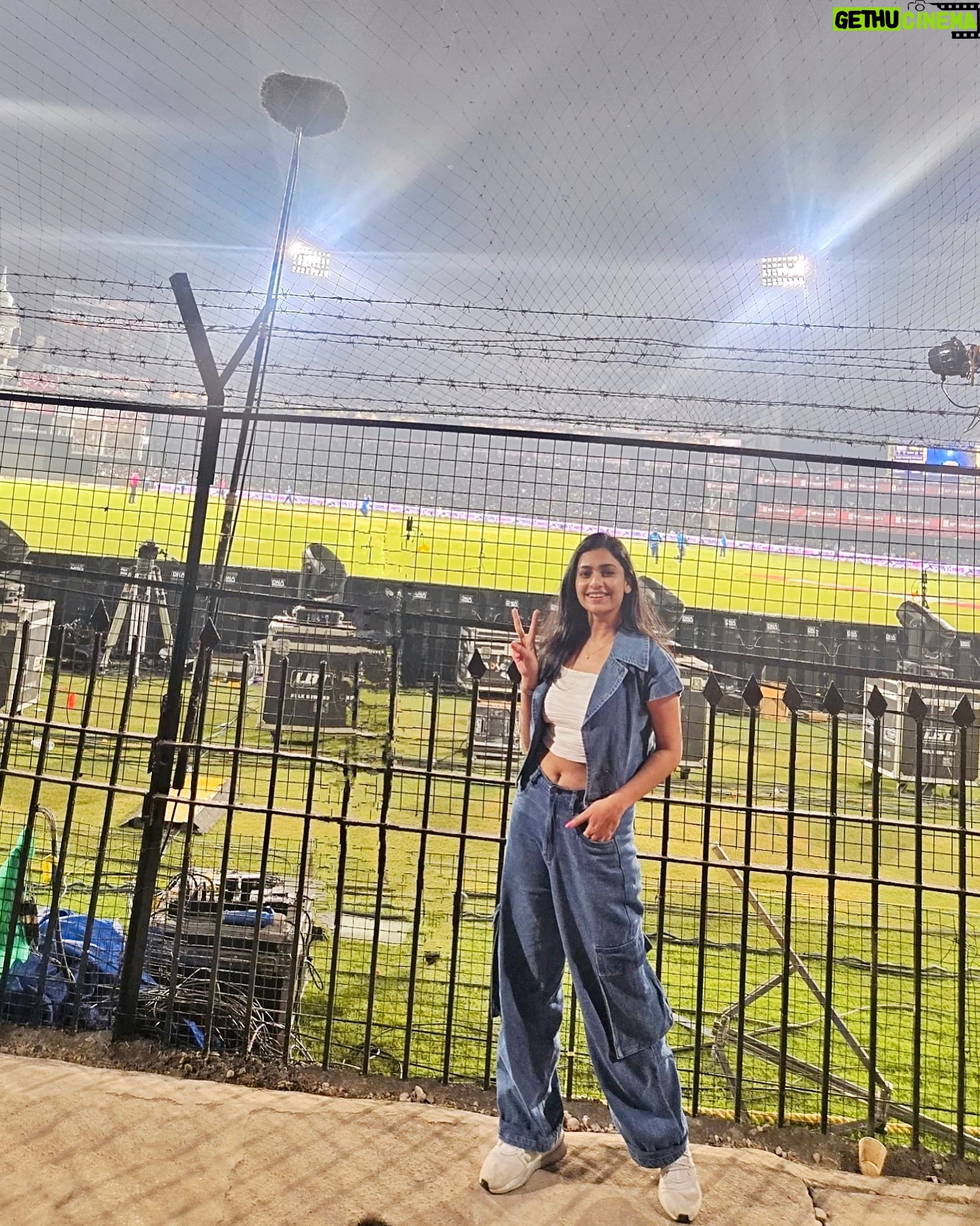 Sheetal Patra - 27.2K Likes - My first live match in the stadium & I’m totally obsessed!😍
This indeed was an unforgettable experience…jumping, cheering, screammmmming — this is how cricket fever hits🔥
And India Won 🙌 🇮🇳 Absolutely loved witnessing the thrill!🤩🤩