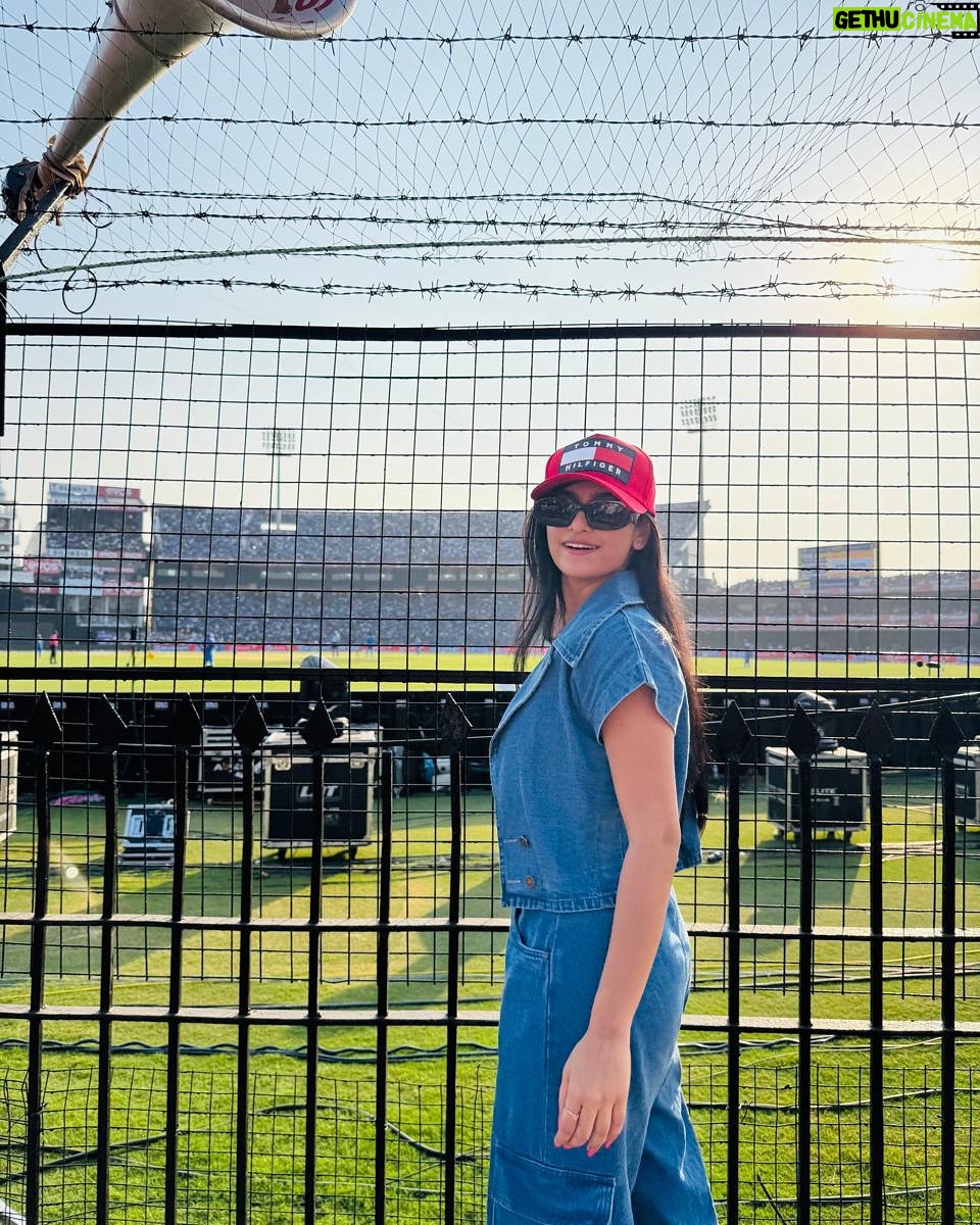 Sheetal Patra - 27.2K Likes - My first live match in the stadium & I’m totally obsessed!😍
This indeed was an unforgettable experience…jumping, cheering, screammmmming — this is how cricket fever hits🔥
And India Won 🙌 🇮🇳 Absolutely loved witnessing the thrill!🤩🤩