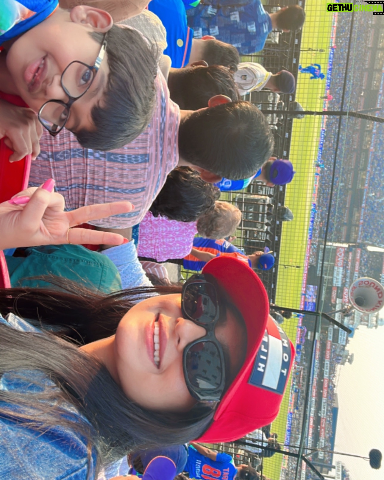Sheetal Patra - 27.2K Likes - My first live match in the stadium & I’m totally obsessed!😍
This indeed was an unforgettable experience…jumping, cheering, screammmmming — this is how cricket fever hits🔥
And India Won 🙌 🇮🇳 Absolutely loved witnessing the thrill!🤩🤩