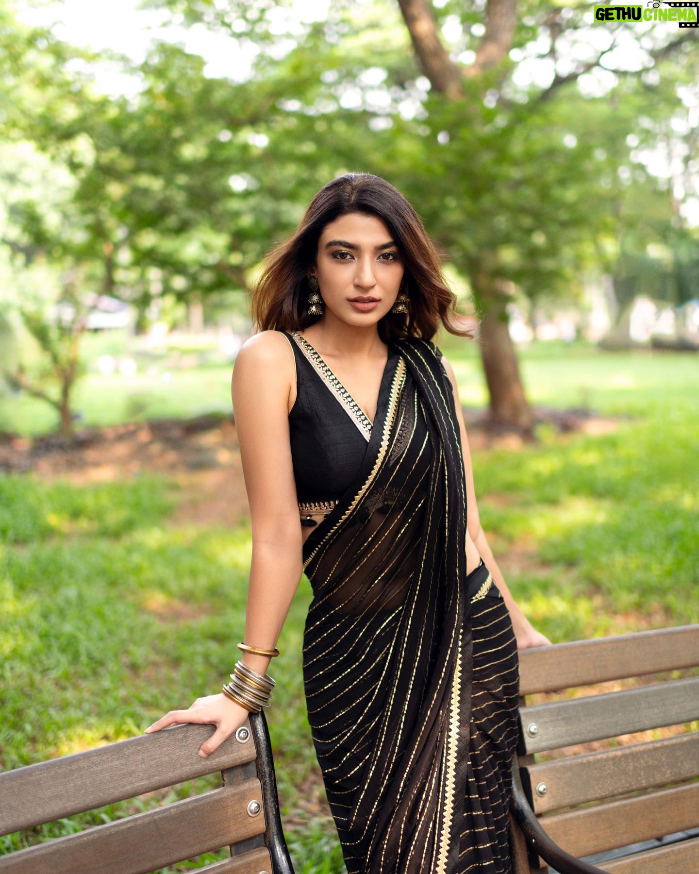 Shernavaz Jijina - 13.6K Likes - Who needs a little black dress when you have a stunning black saree 🖤🖤 📸 @bharat_rawail Styling @henna.akhtar Hair & Makeup @thehairstory__ @binkiboo__ @farahwriter