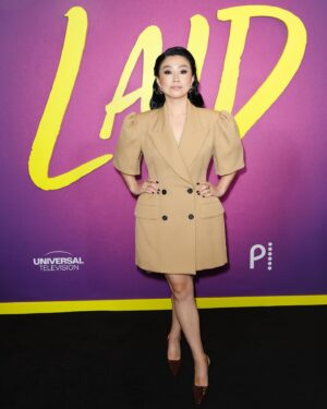 Sherry Cola Instagram - @tommymartinez and @stephaniehsuofficial on a TV show together?! my heart is SO happy. what a joy to celebrate my dear friends and superstars at the #Laid premiere, and to moderate the Q&A 💛 yay! watch it all on @peacock 12/19!