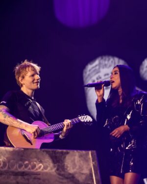 Shilpa Rao Instagram - Just a lotta love … @teddysphotos ❤️🤗.

Wearing @cilvrstudio 
HMU by @makeupartistnamrata 

#shilparao #edsheeran