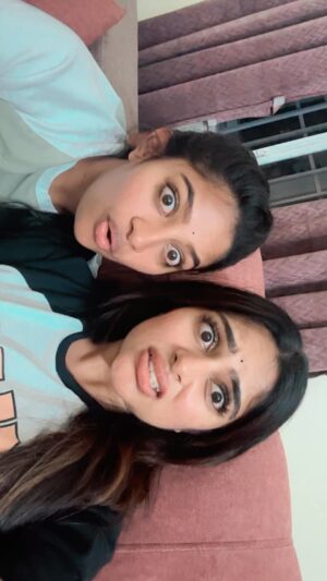 Shiyara Sharmi Instagram - 🐒🐒👀

#instareelsindia❤️_instadaily_instacookie_instafella_instashooutout_instareel_instasanitizer_instaindia #vip #D